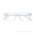 Calidad al por mayor Clear Acetate Eeglasses Optical Frames Spectacle